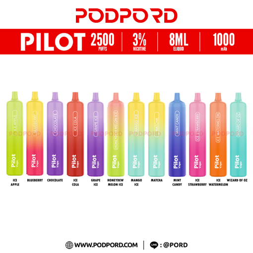 พอตใช้แล้วทิ้ง Pilot max 2500 คำ