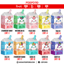 LAVIEMILK7000PUFF พอตใช้แล้วทิ้ง